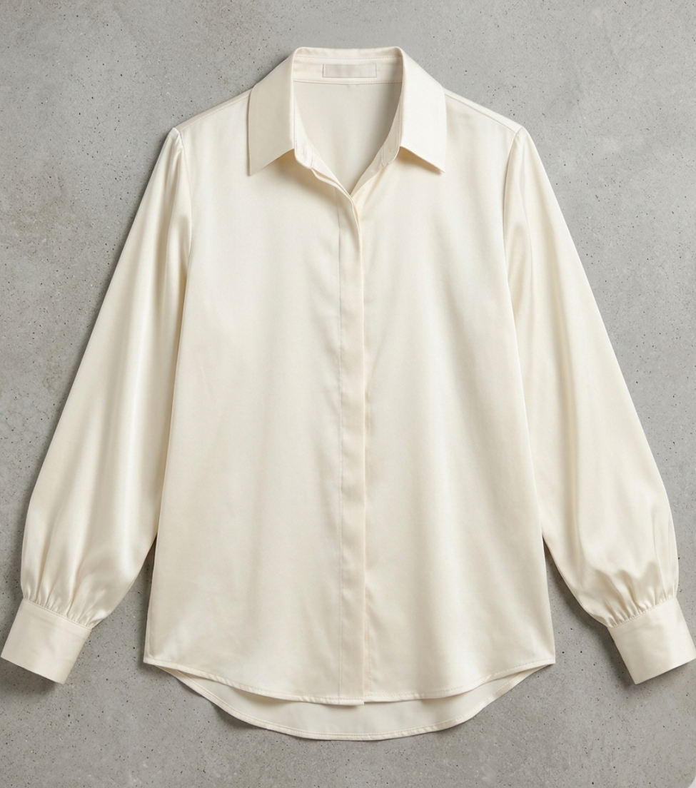 Cream Button down