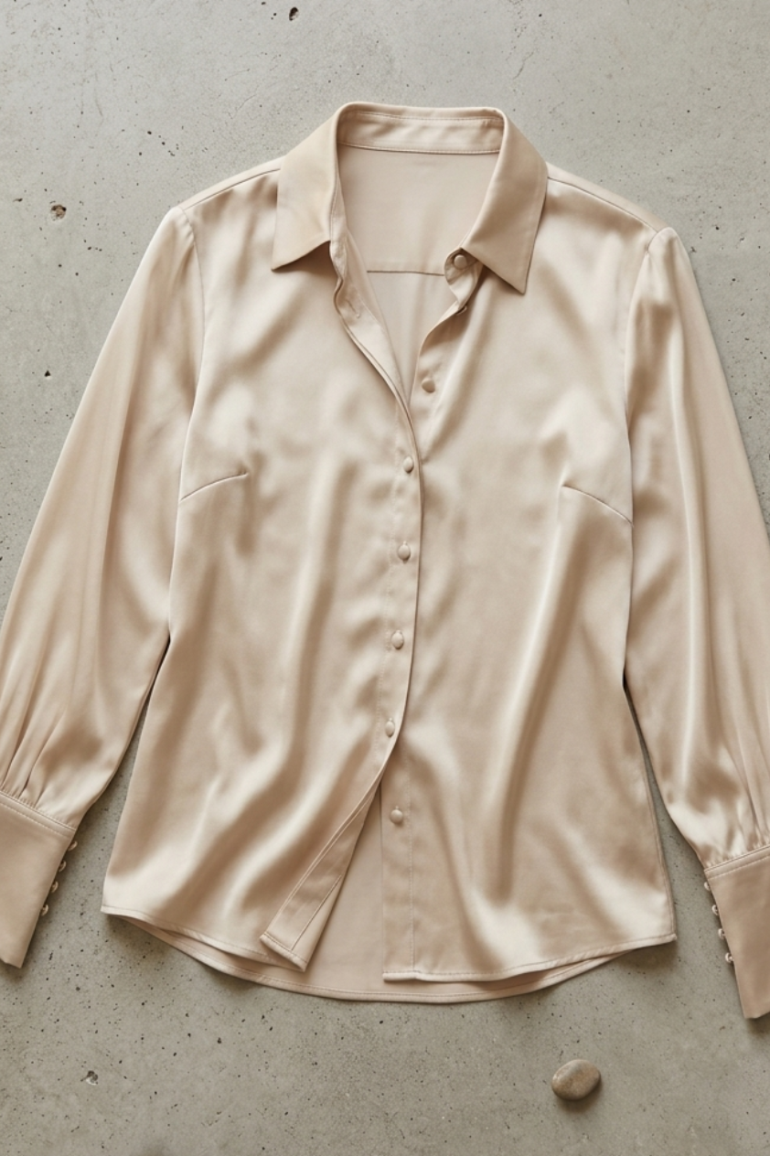 Beige Button down