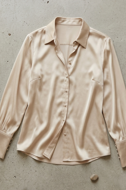 Beige Button down